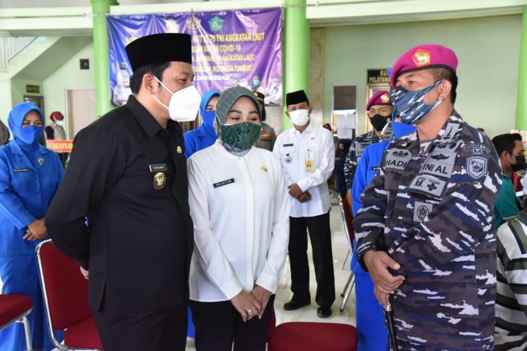 Ribuan Warga Desa Pabean ikuti Vaksinasi Tahap Dua