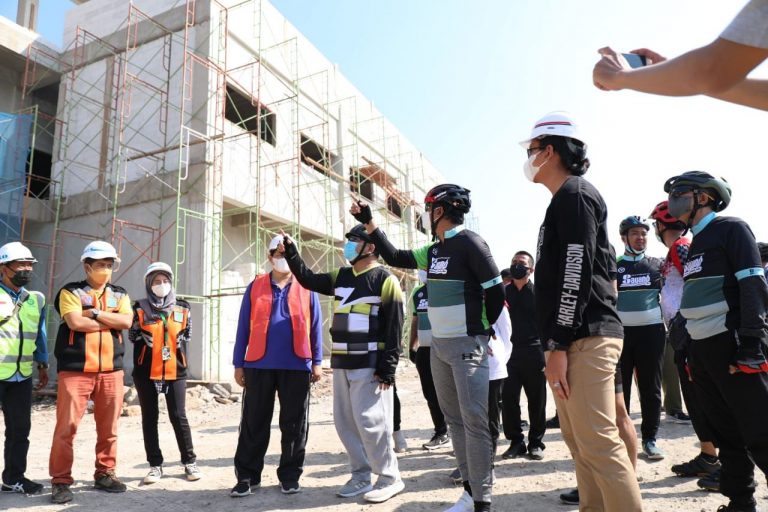 Bupati Gus Muhdlor, Sidak ke Proyek Pembangunan RSUD Sidoarjo Barat