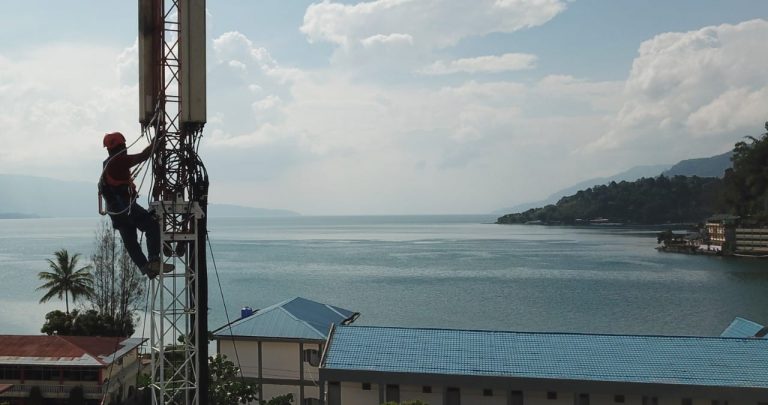 70 Desa di Danau Toba Terlayani Jaringan 4G XL