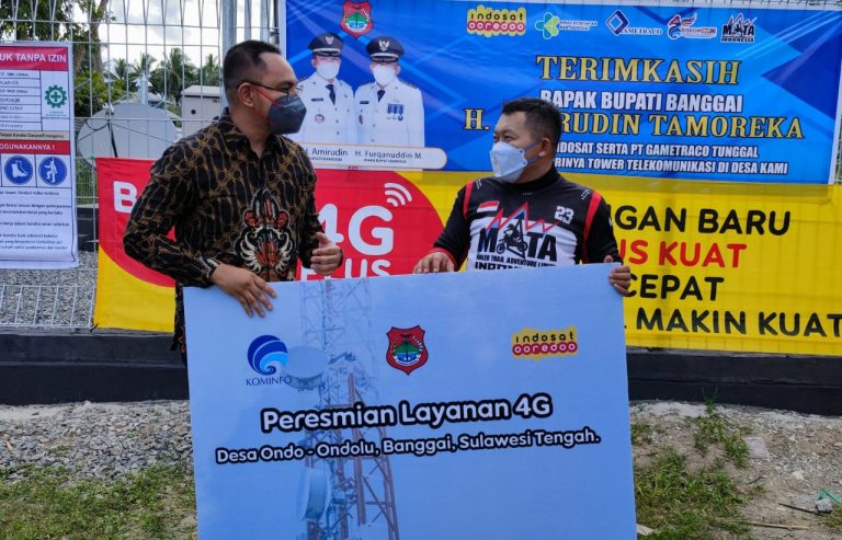 Percepat Transformasi Digital, Indosat Ooredoo Hadirkan Layanan 4G/LTE di 124 Desa Terpencil