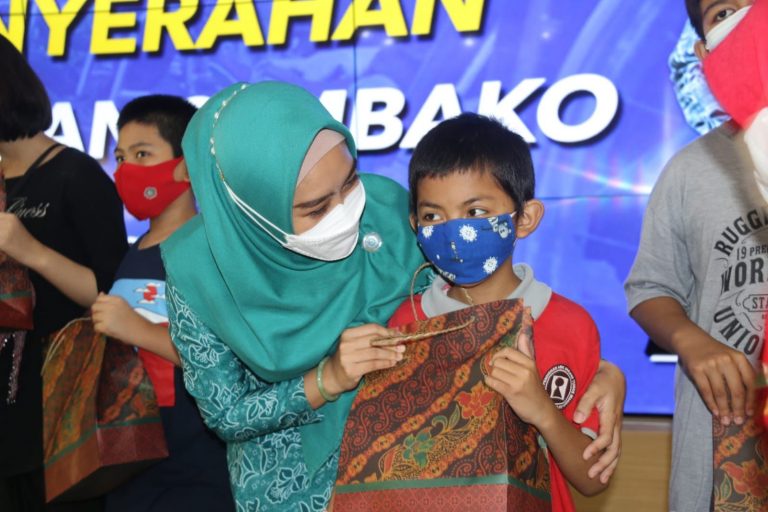 Istri Bupati Sidoarjo Pantau Pelaksanaan Vaksinasi Anak Berkebutuhan Khusus