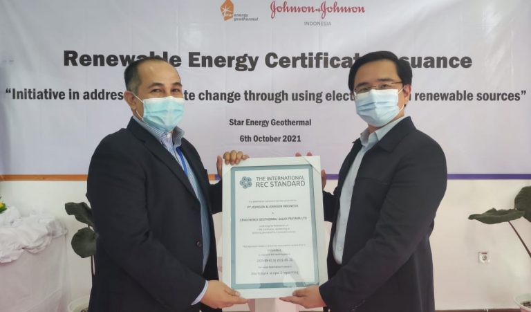 PT Johnson & Johnson Indonesia Kolaborasi dengan Star Energy Geothermal Hasilkan Listrik