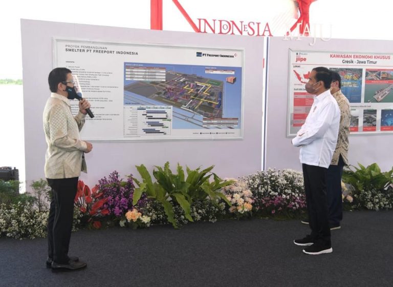 Presiden : Pembangunan Smelter Gresik Serap 40.000 Tenaga Kerja