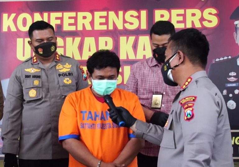 Kapolres : Saat OTT di Rumah Kades Klantingsari Ditemukan Uang Tunai Rp 8,750 Juta
