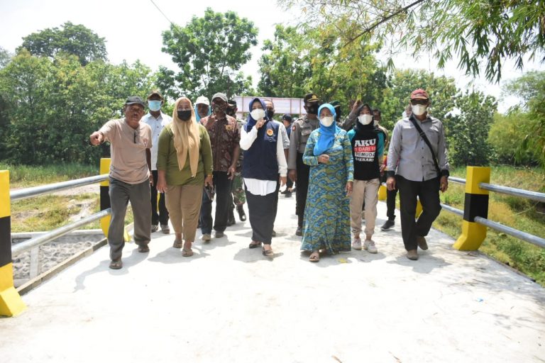 Bupati Ikfina Tinjau Proyek BK Desa