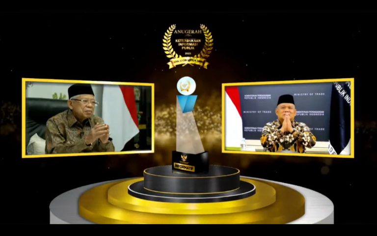 Wujudkan Keterbukaan Informasi Publik, Kemendag Raih ‘Badan Publik Informatif’ 2021