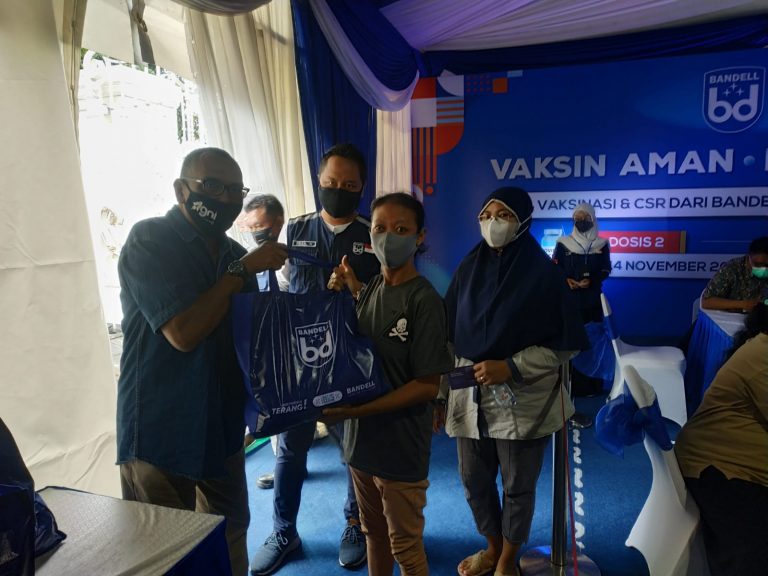 Bandell Ligthing Gelar Vaksinasi Kedua