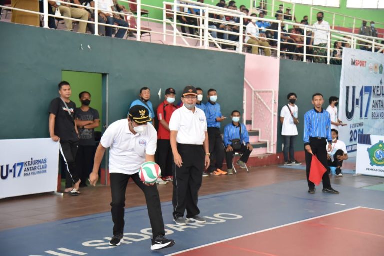 Dibuka Wabup, Kejurnas Bola Voli Indoor U17 di Sidoarjo