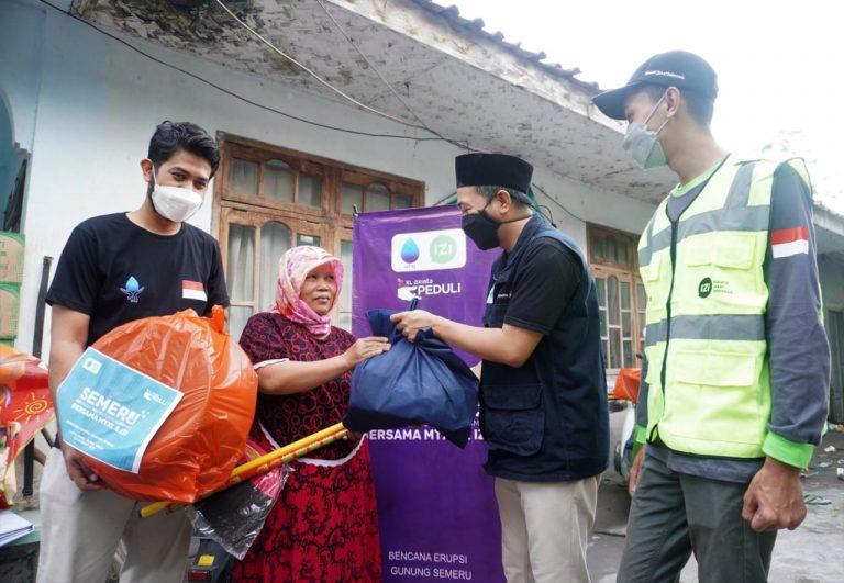 Karyawan XL Kirim Bantuan untuk Korban Semeru