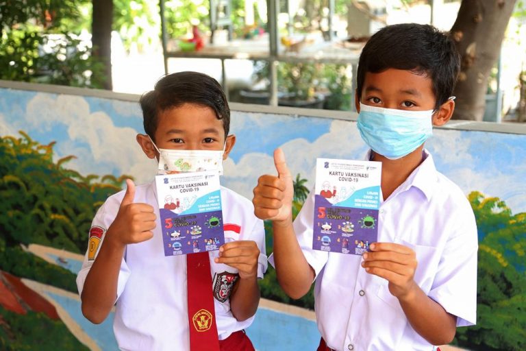 Stok Vaksin Anak Usia 6-11 Tahun Aman