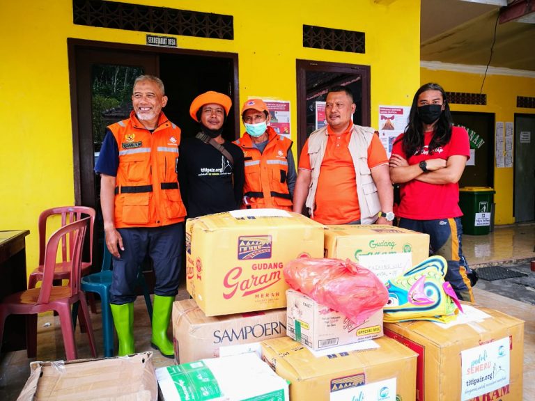 SRPB Jatim – titipair.org Komitmen Bantu Penyintas Semeru