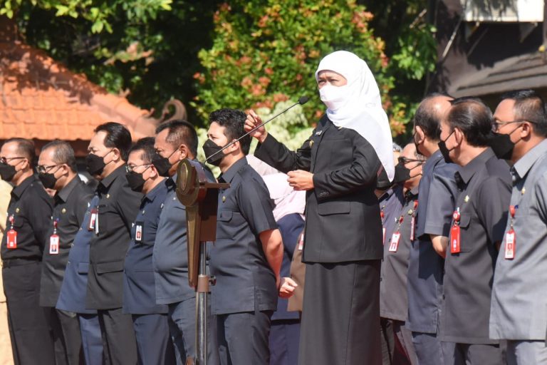 Dorong Pemulihan Ekonomi, Gubernur Khofifah Minta OPD Realisasikan APBD 2022
