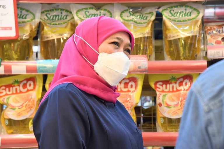Soal Kebijakan Satu Harga Minyak Goreng, Gubernur Khofifah : Stock Aman