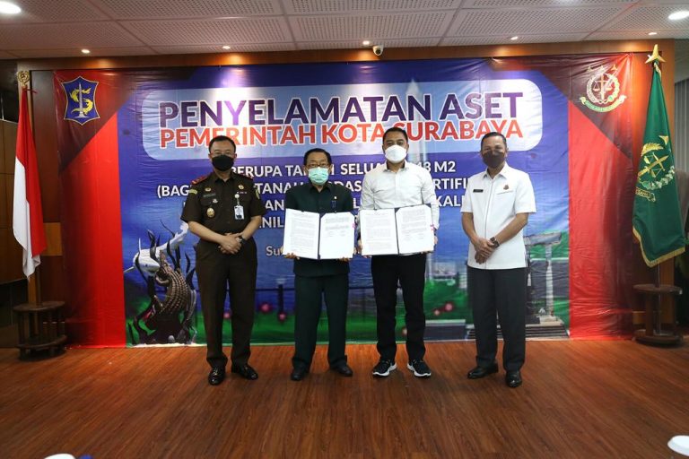Dibantu Kejati Jatim, Aset Jalan Pemuda 17 Akhirnya Diserahkan Sukarela ke Pemkot