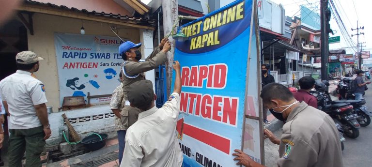 Satgas Covid dan DPRD Banyuwangi Sepakat Tutup Jasa Rapid Ilegal di Sekitar Pelabuhan Ketapang 
