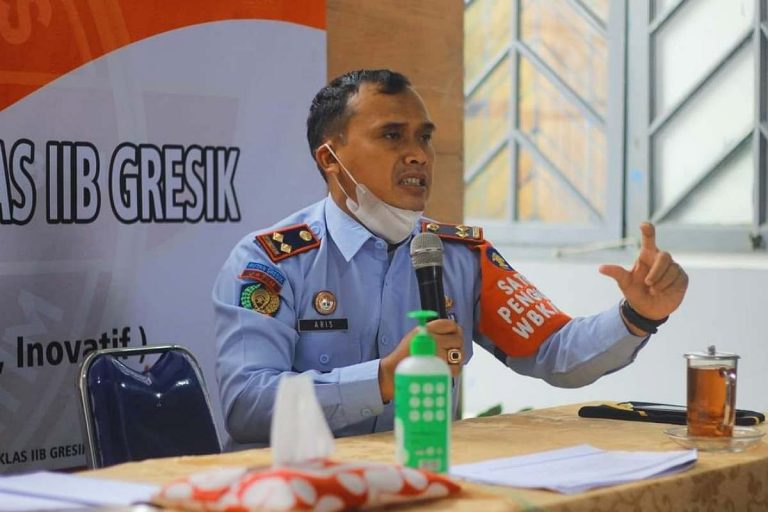 Sosialisasikan Permenkumham Nomor 7/2022, Karutan Gresik : Semua Layanan Gratis