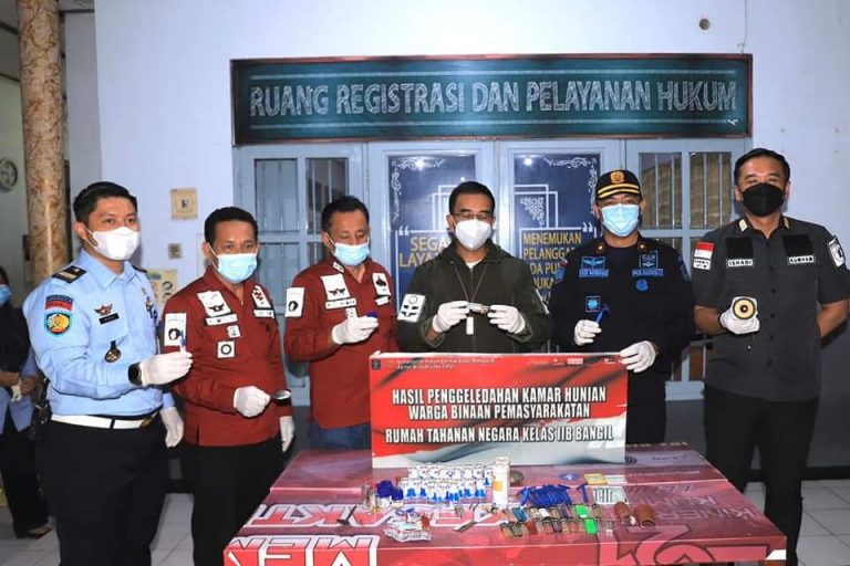 Antisipasi Gangguan Kamtib, Plt Kadiv Pemasyarakatan Sidak Rutan Bangil