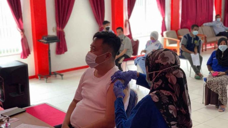 Dukung Capaian Herd Immunity, Lapas Nunukan Gelar Vaksinasi Covid-19
