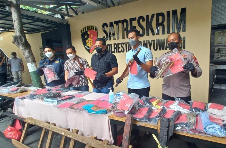 Polresta Banyuwangi Tetapkan 25 Tersangka Bentrok Perguruan Silat