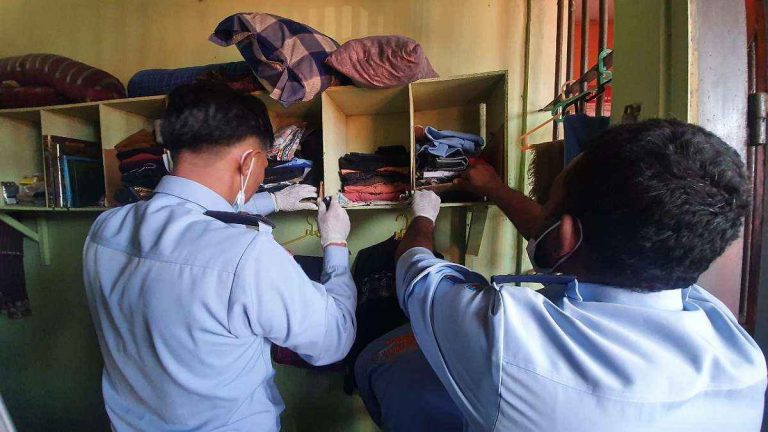 Deteksi Dini Gangguan Kamtib, Rutan Gresik Giatkan Razia Secara Humanis