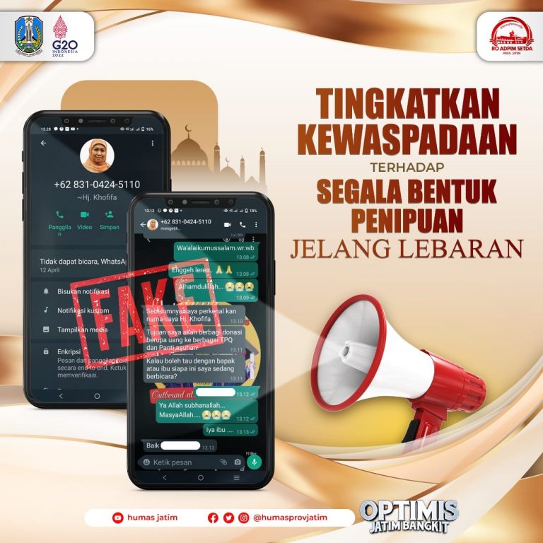 Waspada…., Penipuan Bermodus Amal dan Sedekah Marak Jelang Lebaran