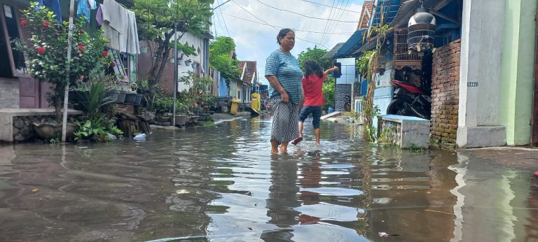 Air Laut Meluap, Puluhan Rumah di Banyuwangi Terendam Bajir Rob