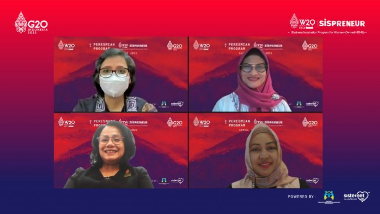 W20 Sispreneur, Aksi Nyata UMKM Perempuan Indonesia Go Digital