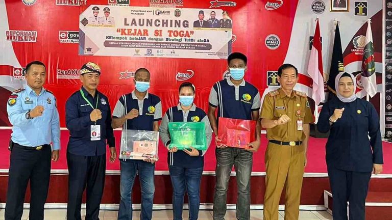 Penuhi Hak Pendidikan WBP, Pemda Launching Program ‘Kejar Si Toga’