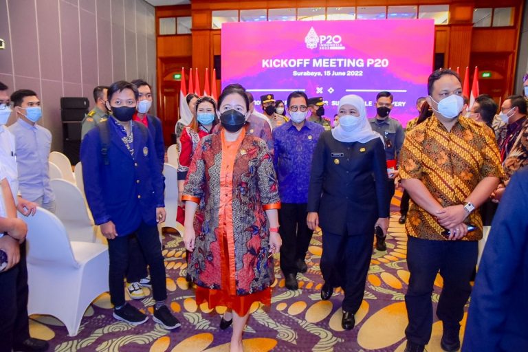 Puan Maharani Buka Kickoff Meeting P20, Jadi Momentum Dorong Percepatan Jatim Bangkit