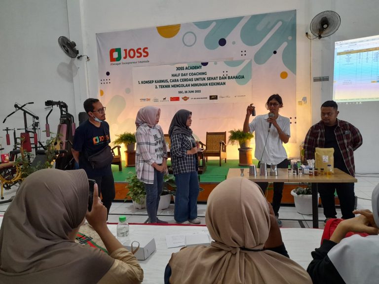 JOSS Gelar Half Day Coaching Kesehatan dan Meracik Kopi