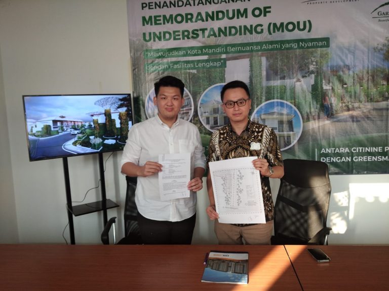 Citi Nine Gandeng Green Smart Bangun Supermarket di Garden Hills Menganti