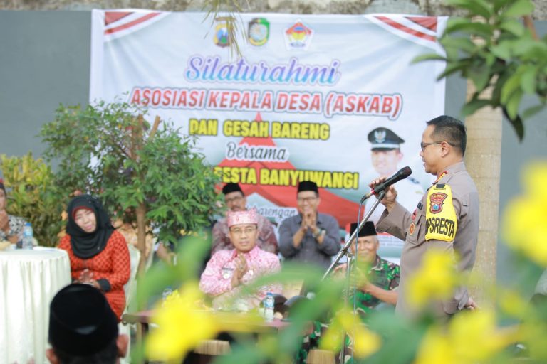 Pasca Penangkapan Sabu 1 Kilogram, Kades di Banyuwangi Digandeng Awasi Peredaran Narkoba di Desa