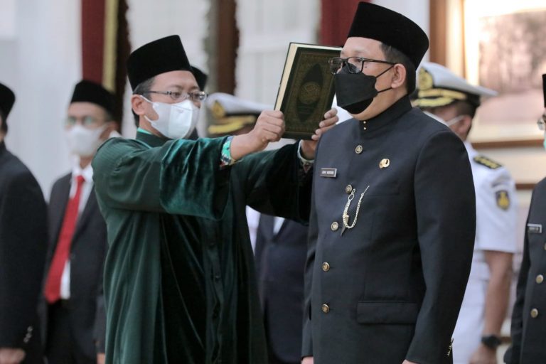 Usai Lantik Sekda Adhy Karyono, Gubernur : Harus Gercep dan Gaspol Bangun Jatim