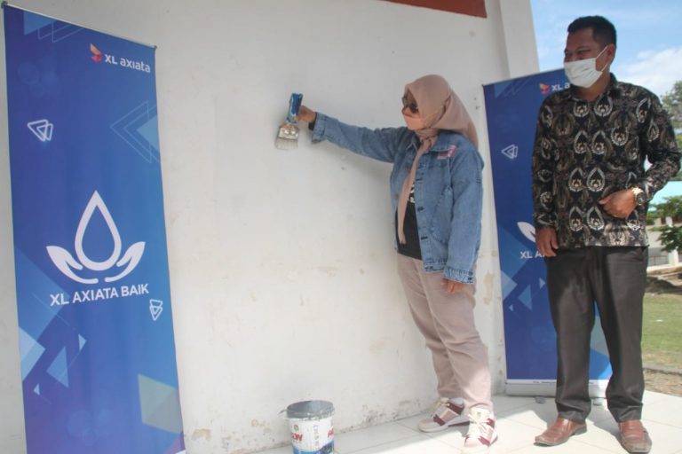 Aksi Sosial, Karyawan XL Berbagi dan Mengajar di Kawasan Danau Toba