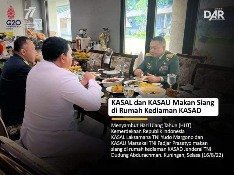 Pimpinan Tiga Matra TNI Kumpul di Rumah KSAD usai Pidato Kenegaraan Presiden, Bahas Apa?