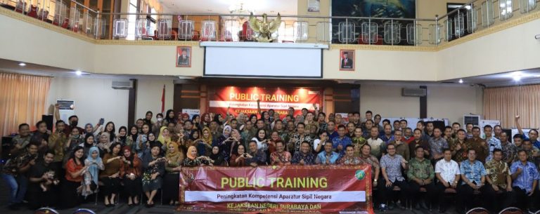 Kejari Surabaya Gelar Public Training Peningkatan Kompetensi ASN
