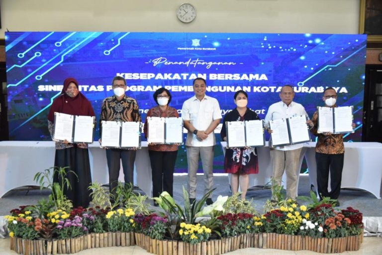 Bergerak Bersama Membangun Kota, Cak Eri, Gandeng 20 Perguruan Tinggi Swasta