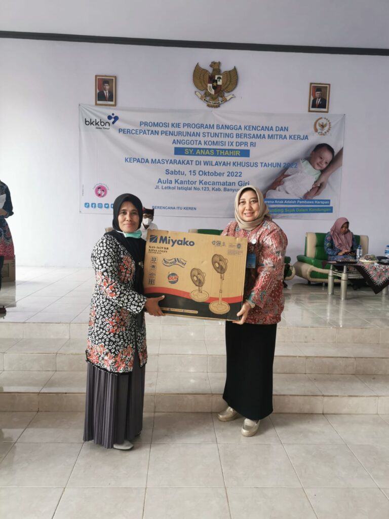 Anggota Komisi IX, Anas Thahir dan BKKBN Jatim Apresiasi Kerja Bersama Elemen Masyarakat Banyuwangi Turunkan Stunting