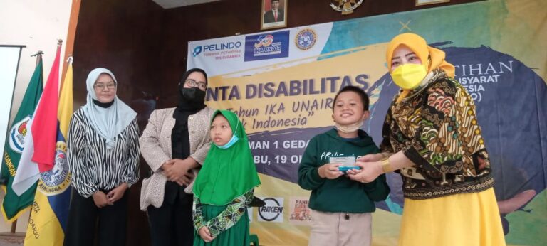 Cinta Disabilitas Jadi Gelaran Pertama Baksos Ika Unair Sidoarjo