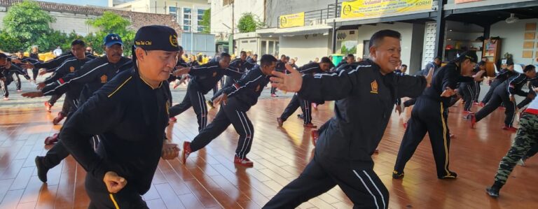 Latber Kelima, Duta Taichi Kedatangan Kepala Staf Kogartap III/Surabaya