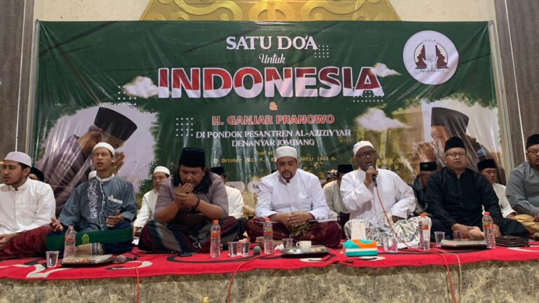 Di Jombang, Puluhan Habib dan Kiai Pimpin Doa untuk Ganjar dan Indonesia