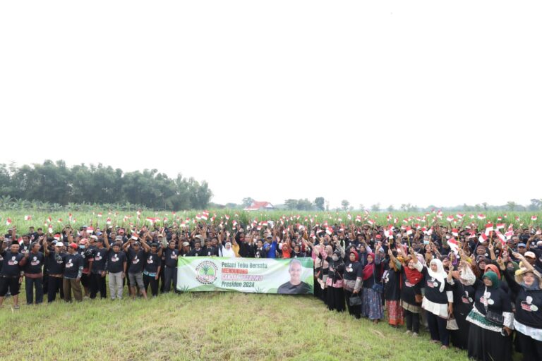 Gerakan Ketahanan Pangan, Ratusan Petani Tebu di Madiun Dukung Ganjar Pranowo Presiden 2024