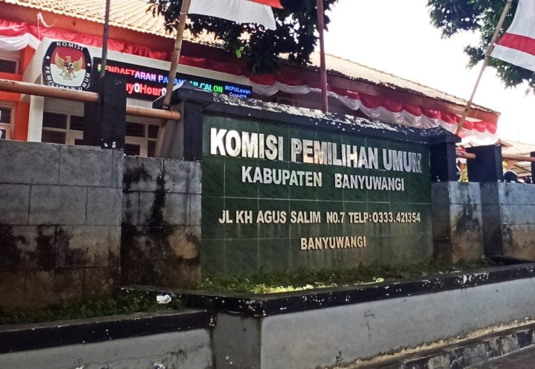 Kantor KPUD Banyuwangi/dok.