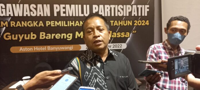 Ketua Bawaslu Banyuwangi, Hamim.