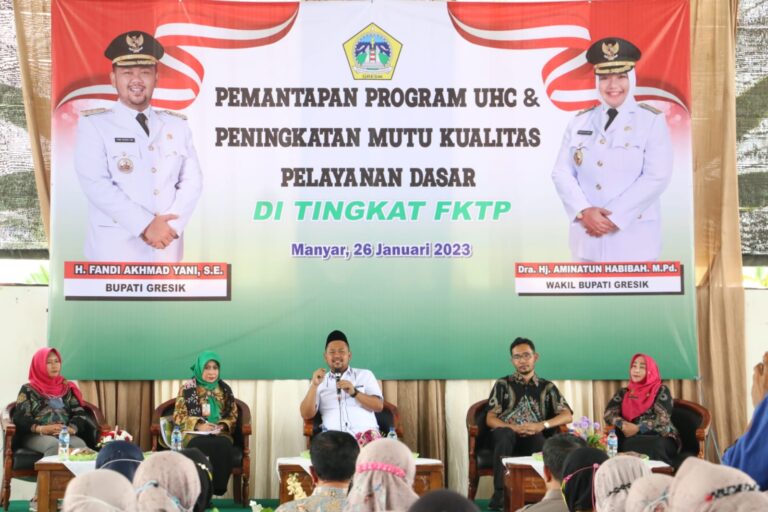 Bupati Gresik Ajak Ekosistem Kesehatan Tingkatkan Mutu Layanan