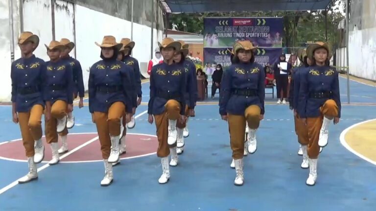 Cegah Senioritas dan Kekerasan Antar Pelajar, Siswa di Surabaya Dilatih PBB dan Paskibra