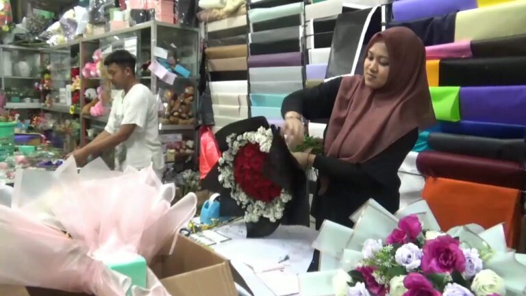 Saat Valentine, Toko Bunga Kayon Diserbu Anak Muda, Omzet Naik 50 Persen