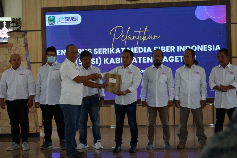 Pengurus SMSI Magetan Dilantik, Siap Berkolaborasi dengan Pemerintah