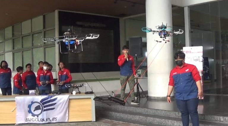 ITS Rancang 3 Robot Terbang Baru, Optimis Juara di Singapura