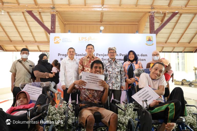 Begini Cara LPS Beri Bantuan Sosial pada Penyandang Difabel